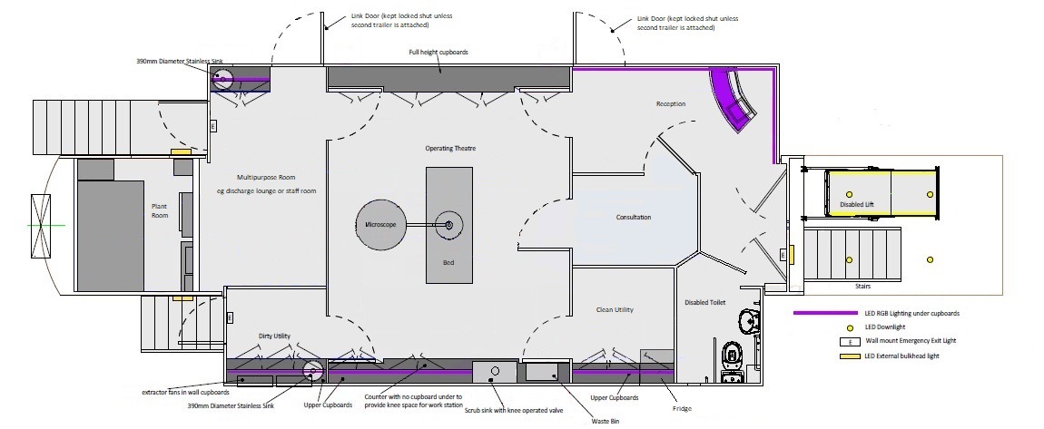 Enigma unit drawing - floor plan